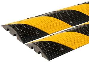 22000lbs लोड क्षमता रबर की गति 40 \ 'लंबी रेडक्टर्स को सड़क उपयोग के लिए डामर कंक्रीट ट्रैफिक ड्राइववे के लिए - Product Image 3