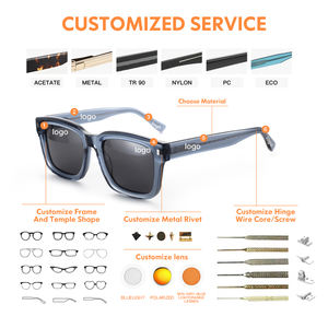 إطارات نظر رائجة واقتصادية للحماية من قصر النظر، مصنوعة يدويًا من الأسيتات، جودة عالية، حد أدنى منخفض للكمية (MOQ) للبيع بالجملة/التجزئة، مناسبة للجنسين - Product Image 5