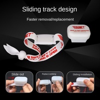 Nouveau Bracelet Lumineux Transfrontalier à LED avec Sangle Tressée, Fonction de Changement de Couleur et Options de Personnalisation par Contrôle Centralisé
