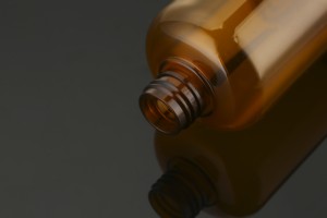 Bouteille en plastique ambre PET avec pompe marron, ml, pour emballage de soins de <span class=keywords><strong>la</strong></span> peau, Lotion, shampooing - Product Image 2