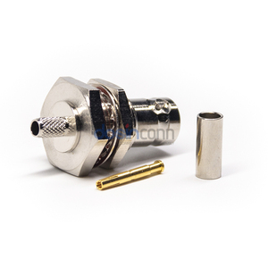 Renhotec BNC vách ngăn không thấm nước nữ Jack 180 độ kết nối uốn loại cho Rg-58 RG6 - Product Image 2