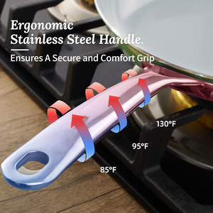 All Purpose Kitchen Non-Stick Coating Frypan and Ergonomic Soft Touch Handle - Product Image 3