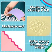 Approvisionnement en gros usine – Mélangeur et agitateur de cartes de mahjong en PVC de marque WIN, bords ondulés, design écologique et étanche, accessoire de jeu portable