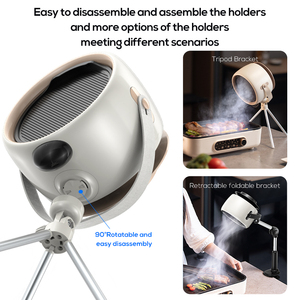 Hotte aspirante portable Dopapod G10, puissante, 5 vitesses, de bureau, faible bruit, avec bac de ré<span class=keywords><strong>cup</strong></span>ération d'huile - Product Image 2
