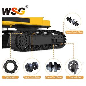 Roues de galets avant pour <span class=keywords><strong>grue</strong></span> <span class=keywords><strong>sur</strong></span> chenilles <span class=keywords><strong>Liebherr</strong></span> LR1350 de 350 tonnes, pièces de rechange pour train de roulement de <span class=keywords><strong>grue</strong></span> de machinerie de construction - Product Image 6