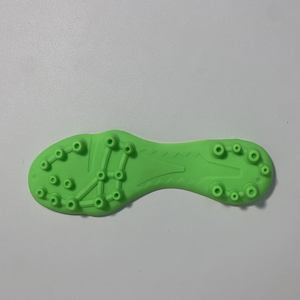 Suela de Botas de Fútbol Juveniles de TPU Verde Fluorescente, Resistente al Desgaste, para Niños, Venta al Por Mayor de Fábrica - Product Image 1
