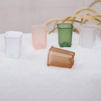 Offre Spéciale – Pots de pépinière carrés transparents et durables de 4,8 cm (1,89 pouce) pour plantes succulentes, cactus et fleurs – Contenants de jardin
