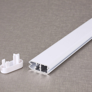 Aluminum <b>Curtain</b> Track 6 Meters White Screw Installation All Applicable Types - Product Image 2