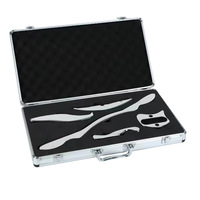 Kit complet de grattoirs de fascia en acier inoxydable pour massage sportif, relaxation musculaire, marteau dorsal et libération des fascias (IASTM américain), pour utilisation sur site