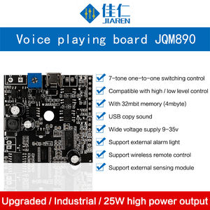 Jqm890 30W High Power Mp3 <span class=keywords><strong>Player</strong></span> <span class=keywords><strong>Module</strong></span> <span class=keywords><strong>Uart</strong></span> I/O Trigger Versterker Board Met 4M Opslag Spraakgeluid Afspelen Ics - Product Image 2