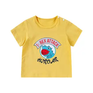 100% Cotton Short Sleeve T shit For Boys Back To School