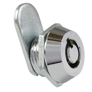 Serrure tubulaire robuste résistante à l'usure en alliage de zinc et laiton avec 2 clés pour boîte aux lettres commerciale, distributeur automatique et armoire de mobilier - Product Image 1