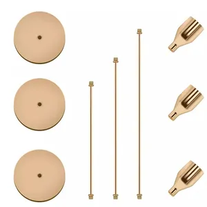 Luxury Tall <strong>Brass</strong> <strong>Candlestick</strong> <strong>Holder</strong> Stand for Home Decor Metal Gold Antique Candle <strong>Holder</strong> - Product Image 2
