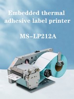 Imprimante thermique directe série MASUNG MS-LP212A 80 mm, noir et blanc, interface USB, 203 dpi, compatible POS, iOS, ESC, Linux
