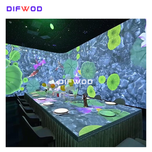 Hệ thống máy chiếu ba chiều 3D để chiếu tường theo chủ đề trong khách sạn và nhà hàng cho phòng ăn - Product Image 3