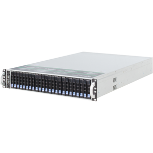 Serveur de stockage NAS en rack 2U alimenté par des processeurs Intel E5-2600 V3/v4, E5-1600 V3/v4 avec 24 baies pour disques durs de 3,5/2,5 pouces - Product Image 2