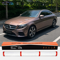 Film de protection de peinture (PPF) brillant en TPU/TPH pour voiture, 6,5 mil/7,5 mil, super résistant, prix usine COOL PRO