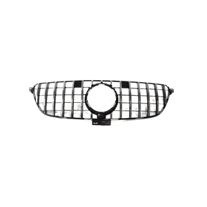 Parrilla C292 para Mercedes Clase <span class=keywords><strong>GLE</strong></span> W166 W166 Coupé <span class=keywords><strong>4Matic</strong></span>, Parrilla Delantera Cromada Plateada, 2015-2018 300 320 <span class=keywords><strong>350d</strong></span> - Product Image 1