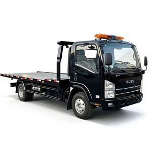 Camion de remorquage à plateau plat 11t, 2 essieux, 3,8m, 4x2, Isuzu, directement de l'usine, pour le dépannage routier - Product Image 1