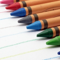 Crayons de qualité en vrac Crayon pour enfants Non-Toxic Crayon Party Favors avec petite moyenne grande taille