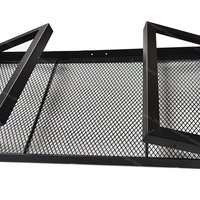 Barbecue portable pliable pour extérieur, grille à charbon de bois en acier, grille de camping pour cuisson au feu direct