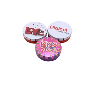 Scatola di latta rotonda di menta piccola qualità personalizzata di alta qualità - Product Image 3