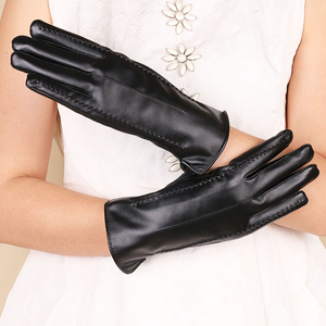 Gants en peau de mouton naturelle pour femmes, utilisation quotidienne printemps-automne, chauds, coupe-vent, pour la conduite et les loisirs - Product Image 3