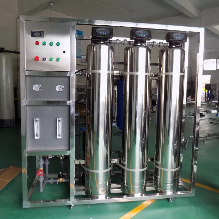Equipo de osmosis inversa de 500 litros h фильтр/обработка Скважинной воды 1500 литров в день для рабочих по стандарту питья.