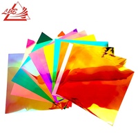 Vinilo de Película autoadhesiva de colores de arco iris holográfico para plotter de corte, Material Postal, pegatina Diy