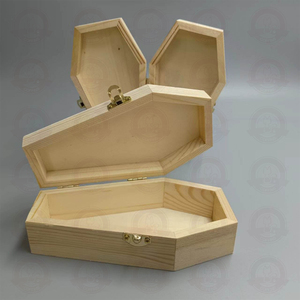 Eco-friendly a forma di bara in legno massiccio urna con Pet <span class=keywords><strong>foto</strong></span> di stampa di capacità personalizzata per la cremazione e la sepoltura - Product Image 1
