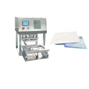 เครื่องซีลฝาถ้วยอัตโนมัติสำหรับโยเกิร์ต สลัด กาแฟ เยลลี่  บรรจุภัณฑ์พลาสติก บลิสเตอร์ กระดาษ  ฟอยล์อะลูมิเนียม และซองต่างๆ - Product Image 2