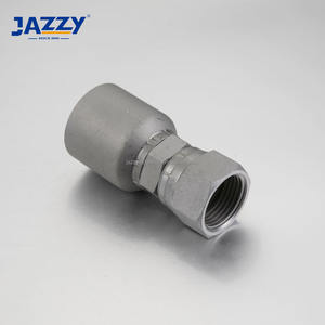 JAZZY 3000/6000/9000 Raccord hydraulique une pièce en acier au carbone forgé PSI JIC femelle - Product Image 1