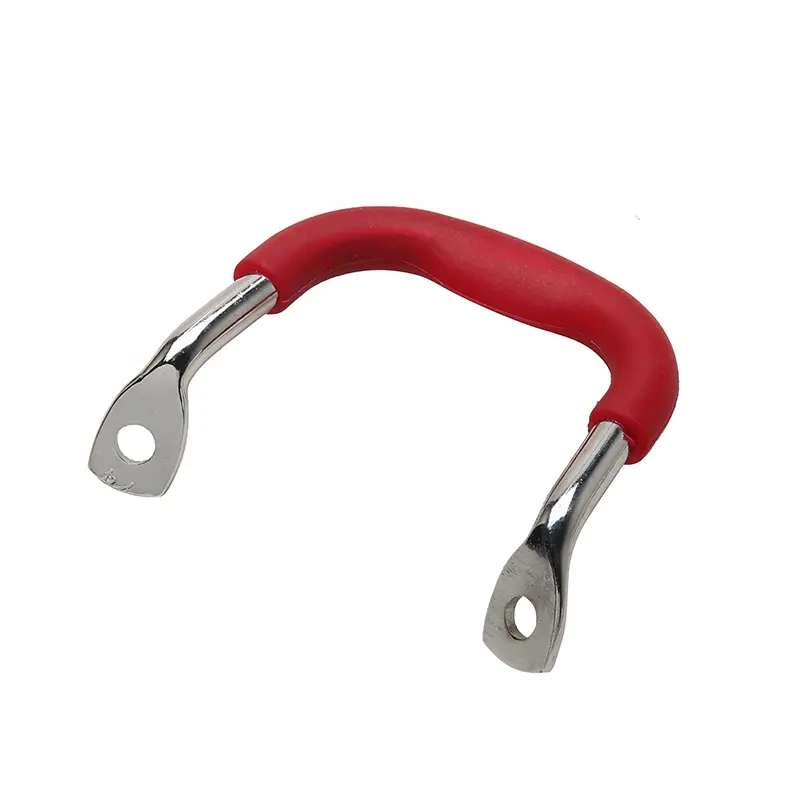 pot lug ear handle made in China stainless steel with soft touch silicone heat resistant cookware parts