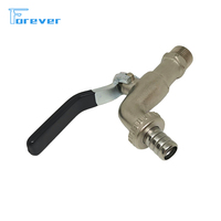 Robinet de raccords de tuyauterie en laiton entier en gros de haute qualité G1/2 robinets pour robinet d'eau de Machine à laver de jardin extérieur