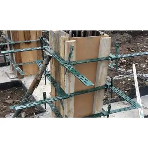 Forme della struttura della cassaforma del recinto del calcestruzzo d'acciaio riutilizzabile di alta efficienza per il sistema della cassaforma del calcestruzzo della colonna e della parete