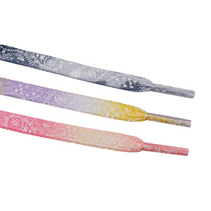 Cordones luminosos de flores de anacardo planos que brillan en la oscuridad de <span class=keywords><strong>50</strong></span>-200CM del fabricante Weiou para zapatos Air 700S con estilo a la moda - Product Image 2