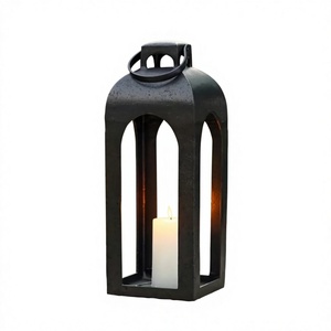 Lighting Decoration <b>Lantern</b> Super Quality Metal Matt Black Color Most Selling <b>Candle</b> Holder <b>Lantern</b> Handcrafted - Product Image 1