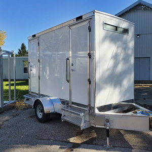 Remolque <span class=keywords><strong>de</strong></span> Baño Portátil <span class=keywords><strong>de</strong></span> Alta Gama con Techo Arqueado, Estándar Canadiense, 1-3 Estaciones, <span class=keywords><strong>de</strong></span> Lujo - Product Image 1