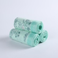 Sacs poubelles jetables robustes en PEHD, assortiment coloré, plusieurs tailles, emballage personnalisé pour acheteurs en gros, durables pour les déchets alimentaires