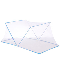 Moustiquaire pliable sur mesure anti-moustiques, portable pour la maison, les voyages et l'extérieur, pour lit