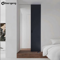 Puerta Corredera de Madera Sólida Personalizable con Kit de Marco para Dormitorio y Cocina, Resistente al Agua, Garantía de 5 Años