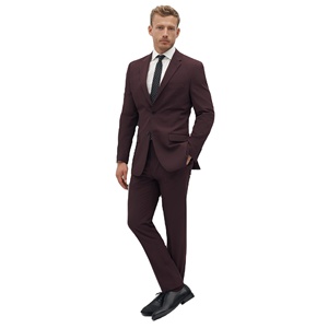 Costume fait sur mesure élégant avec <span class=keywords><strong>Blazer</strong></span> pour hommes d'affaires, fait à la main, costume à <span class=keywords><strong>carreaux</strong></span> noir et Slim, costume pour hommes d'affaires - Product Image 6