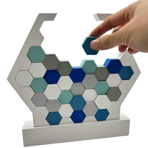 <span class=keywords><strong>Juego</strong></span> de trampa de pingüinos de madera Save Penguin Break Ice Frozen Game para niños - Product Image 4