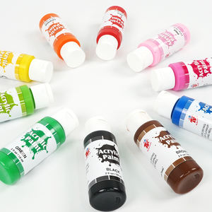 Oferta Relámpago 50% de Descuento <span class=keywords><strong>en</strong></span> Set de Pintura Acrílica Económica de 2oz 59ml con 13 Colores, Pintura Soluble <span class=keywords><strong>en</strong></span> Agua para Arte, Vidrio, Lienzo, WingArt Factory - Product Image 5