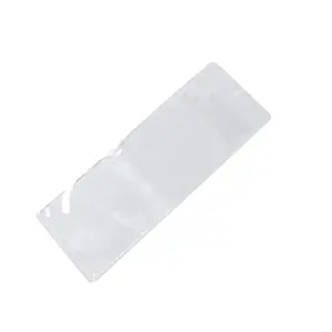 Wholesale PVC Plastic Bag with Zipper for Apple Watch Strap Bag Jewelry Glasses Packaging/grossiste sac plastique