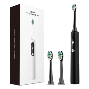 Toothbrushes Manufacturer Replaceable Brush Head Waterproof Sonic Vibration Electric Toothbrushes