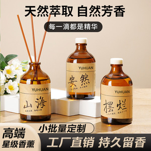 น้ำหอมปรับอากาศยูฮวน รีด ดิฟฟิวเซอร์ 100 มล. กลิ่นสมุนไพร ไร้เปลวไฟ น้ำมันหอมระเหยอโรมาเธอราพี สไตล์โมเดิร์นมินิมอล ของตกแต่งบ้าน - Product Image 4