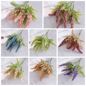 Bouquet de fleurs artificielles Douglas en plastique pour décoration intérieure de mariage, artisanat CallaFloral - Product Image 3