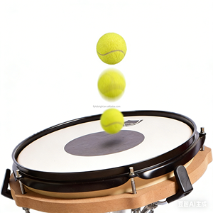 Wood Drum <strong>Pad</strong> Set NEW 12 Inch <strong>Practice</strong> <strong>Pad</strong> - Product Image 4