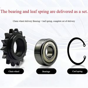 เฟืองเหล็กยี่ห้อ Yimihelong รุ่น Heavy Duty 12A แบบมีลูกปืนเดี่ยว/คู่ 14 ฟัน สำหรับโซ่ลูกกลิ้ง 12A ระบบส่งกำลังแบบกลไก OEM - Product Image 4